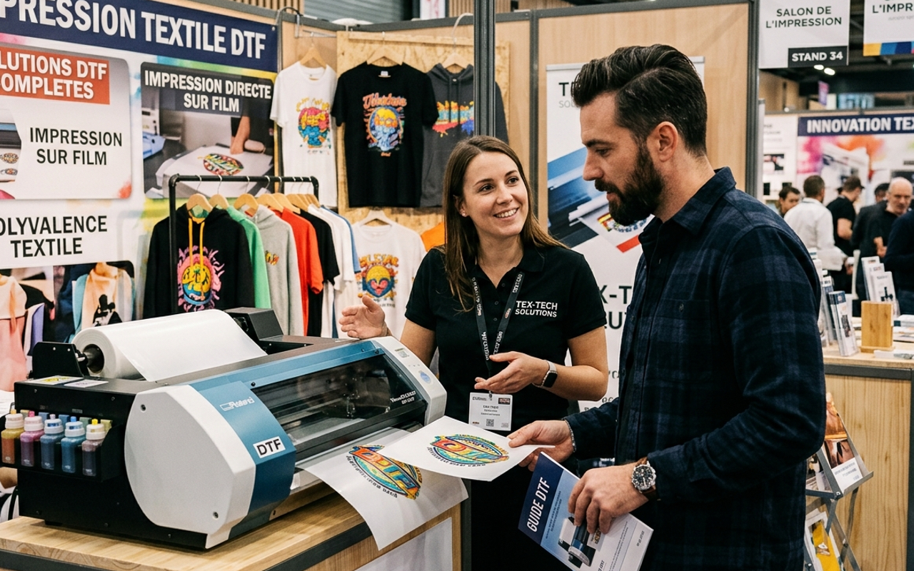 Explications sur le processus d'impression DTF